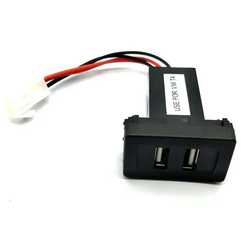 Cargador de coche cargador USB cargador USB Dual 2.1A para Volkswagen para VW para Volkswagen T4 modelos coche especial