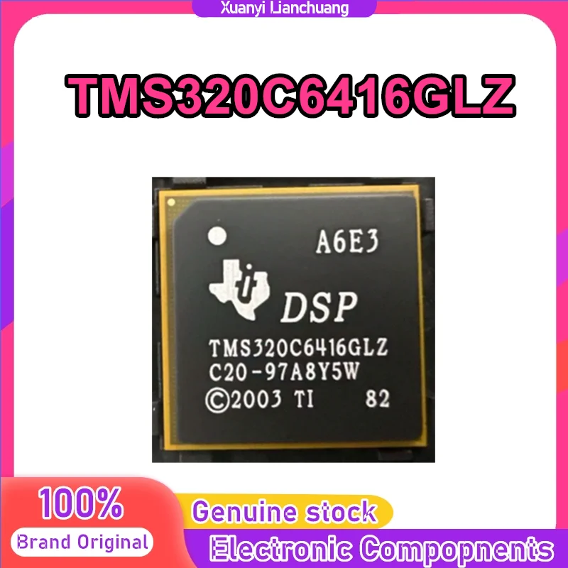 

TMS320C6416GLZ TMS320C6416 Чипсет BGA IC Новый на складе