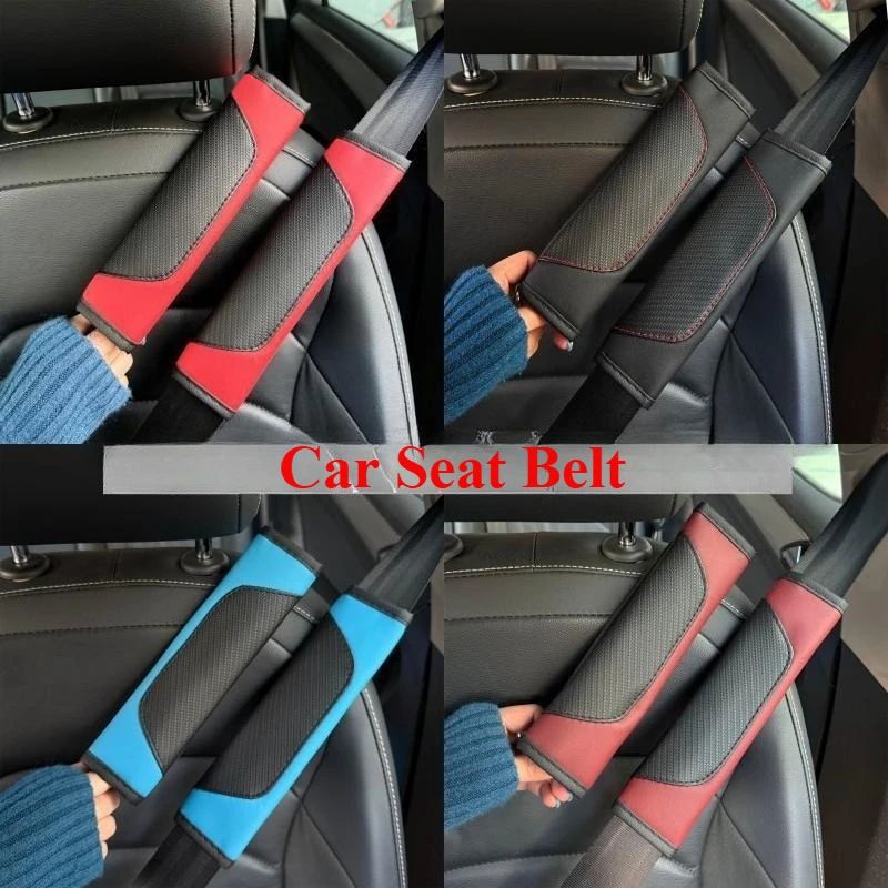 

1PCS Car Seat Belt Cover, Carbon Fiber Seatbelt Shoulder Protection Car Accessories Seat Belt Pad for Car Truck，Auto Parts