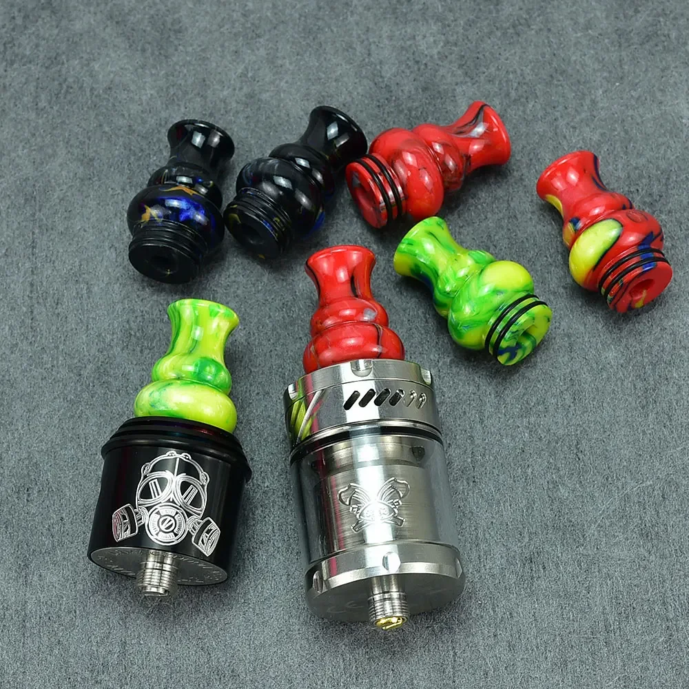 Wolf Coolvape Harz 810 Tropfspitze Vape Mundstück passend für Kylin Mini V2 RTA Zeus X RTA Zigarettenhalter Ersatzspitze