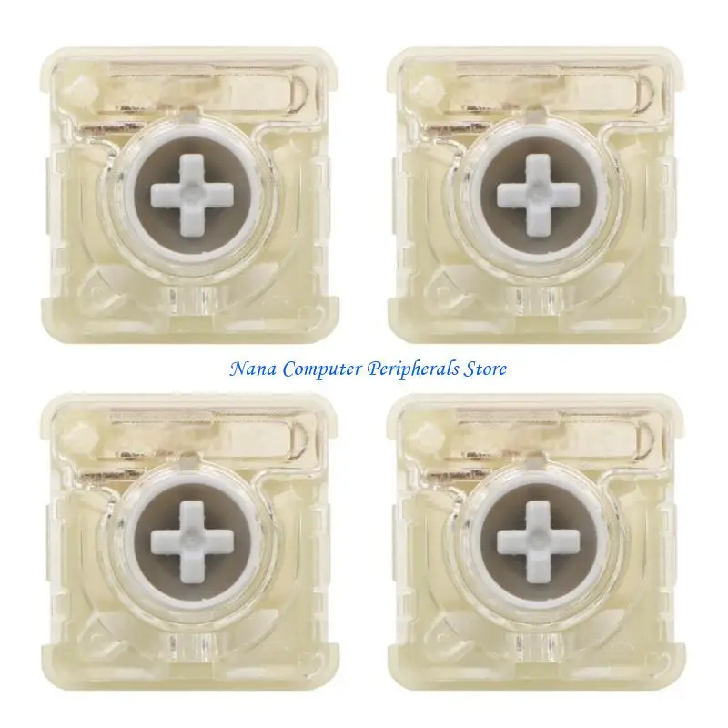 F68C 4 Cherry Low Profile MX Switch RGB Red / Silver Switch for Mechanical Keyboard