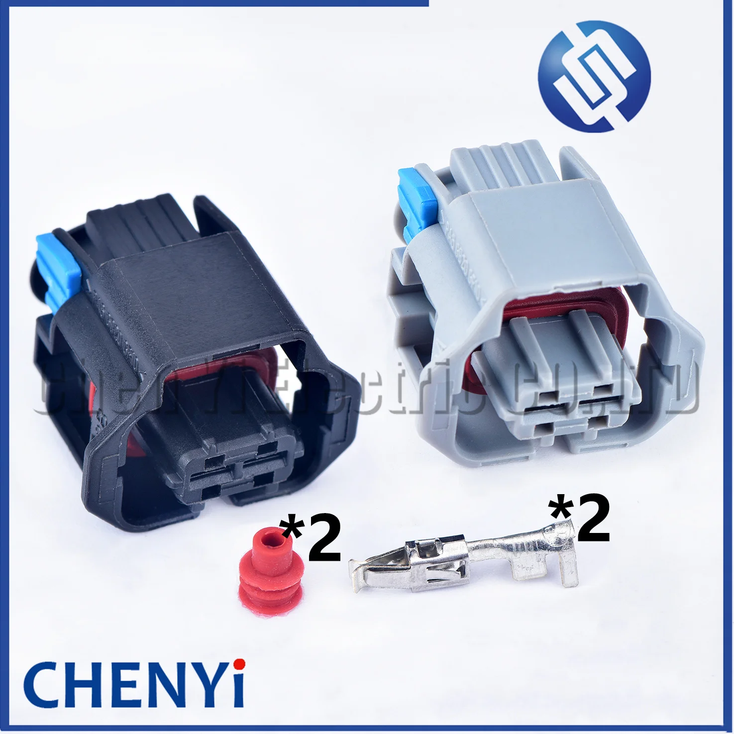 2-poliger wasserdichter Steckverbinder für den Automobilbereich, Stecker für Einspritzdüse, Zündspule, Sensor, Kabelbaumstecker 15397337 15426723