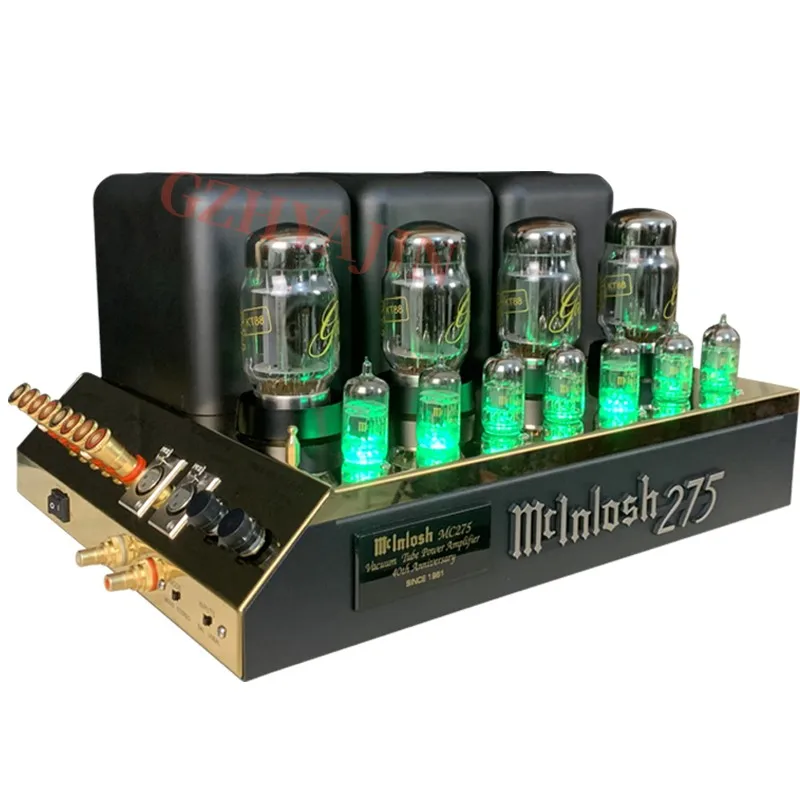 

MC275 Brand New replica of McKinley MC275 upgraded KT88 * 4 transistor power amplifier XLR/RCA input Class A 75W