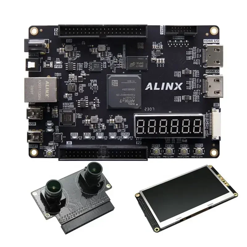 NEW ALINX ALINX AX7035B Video Package XILINX Artix-7 XC7A35T FPGA Board A7 SoMs Evaluation Kits Fpga Daq 14 Bit