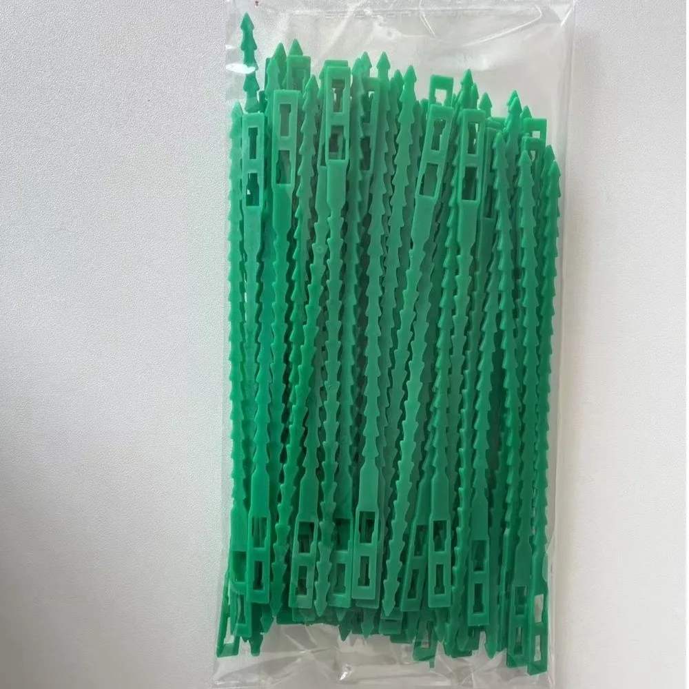 Multi-Purpose Plastic Cable Ties Plastic Material Reusable Garden Cable Ties Adjustable Cable Ties Organizer