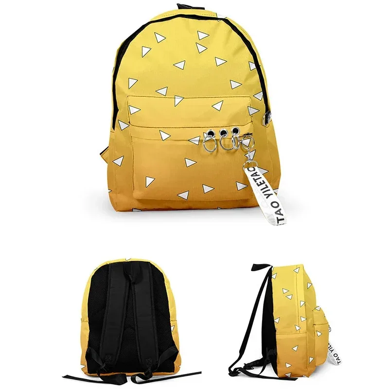 vivi 2025 Backpack Demon Slayer: Kimetsu no Yaiba Canvas Tomioka Giyuu School Bags Girls Travel bag Mochila Feminina Noteboo view 4
