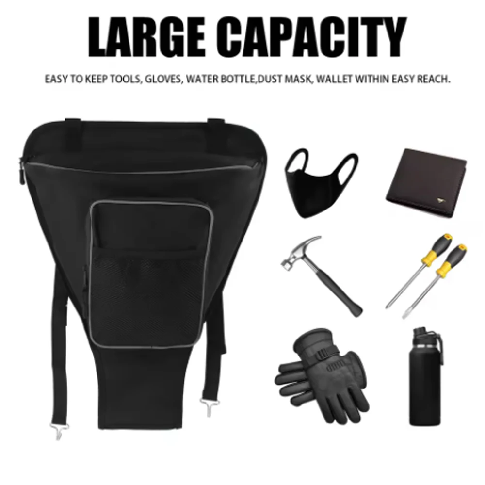 UTV Cab Pack حقيبة تخزين مقعد مركزي لـ Polaris RZR 570 800 S 900 1000 XP 2014-2024 2015 2016 2017 2018