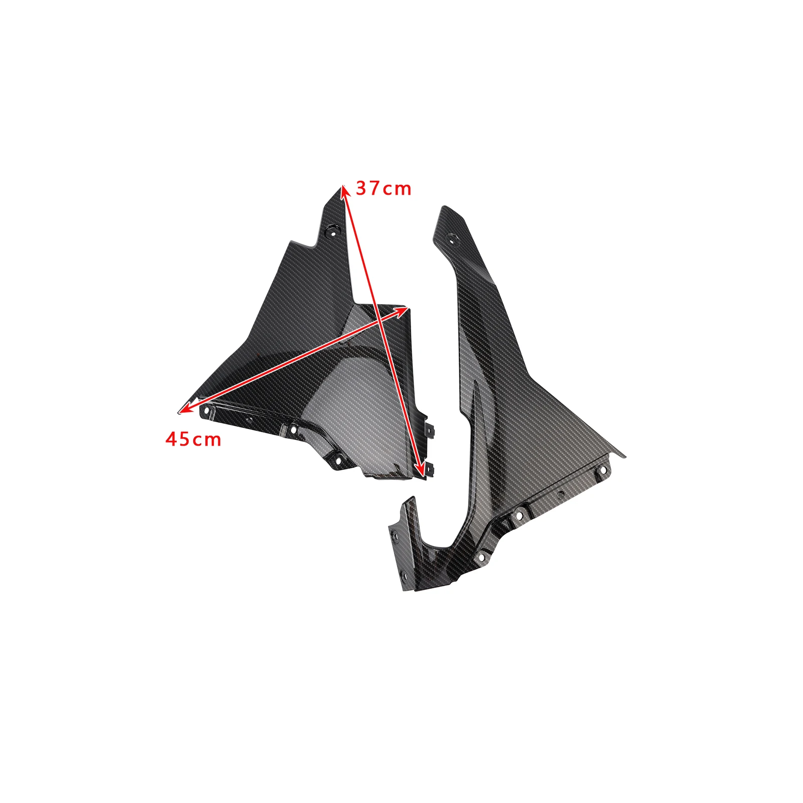 Topteng Hand Side Belly Frame Panel Fairing Cowl For Daytona 660 2024-2025