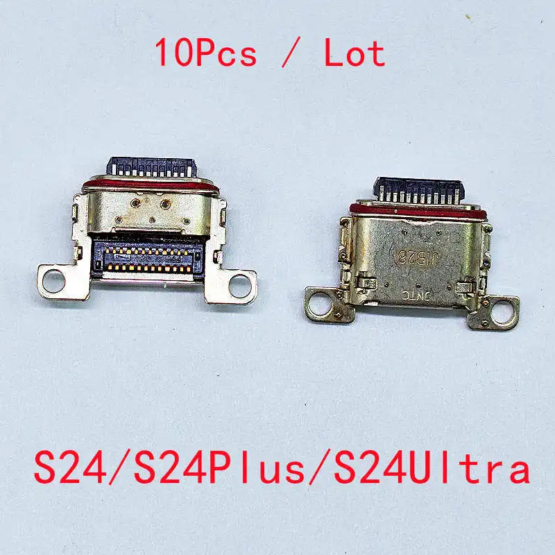 10pcs For SamSung Galaxy S24 S23 S22 S21 S20 Plus Ultra A22 A12 A11 A51 A71 A52 A72 A73 A03S USB Charging Port Charger Connector