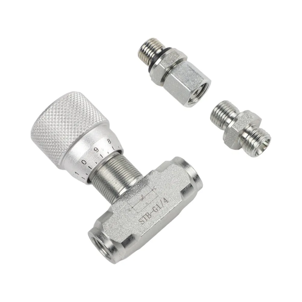 Precision Flow Control Valve Flow Control Valve Flow Control Throttle Valve Operating Temp -20 C To 90 C Spring-set 7.25 PSI