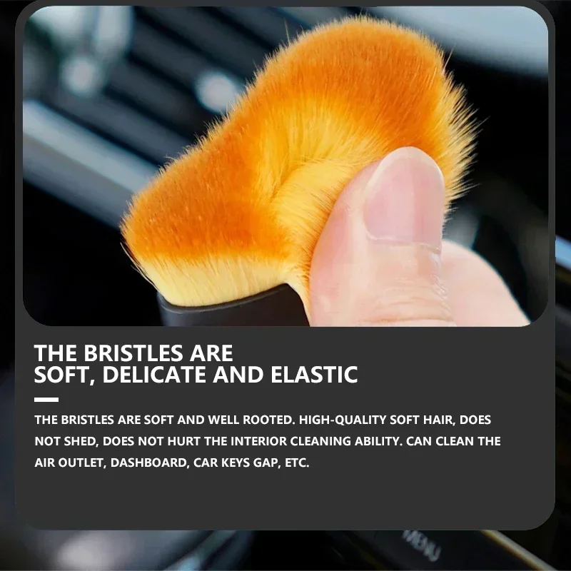 أداة التنظيف الداخلي للسيارة مكيف الهواء منفذ الهواء تنظيف فرشاة ناعمة لسيتروين DS SPIRIT DS3 DS4 DS4S DS5 DS 5LS DS6 DS7