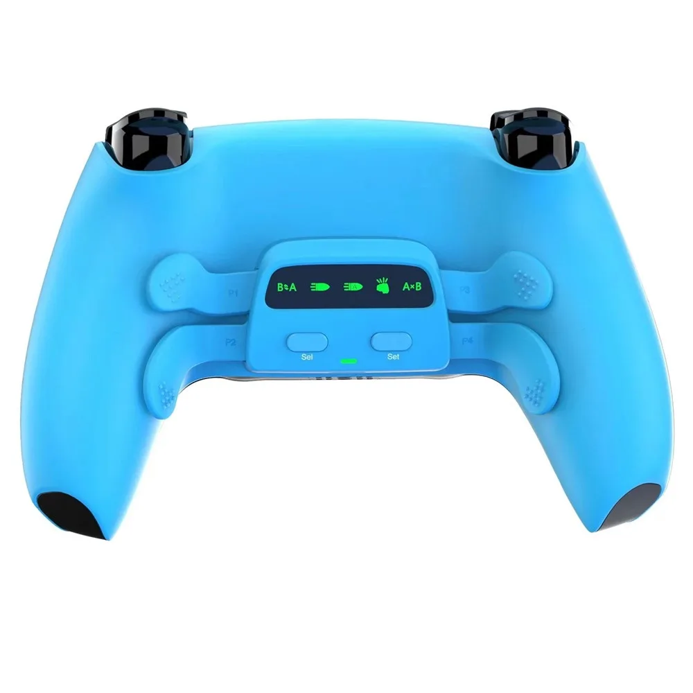 Professional Gaming Gamepad Back Paddles Multi-function DIY Backplate Remap Kit Programmable Gamepad Extension for PS5