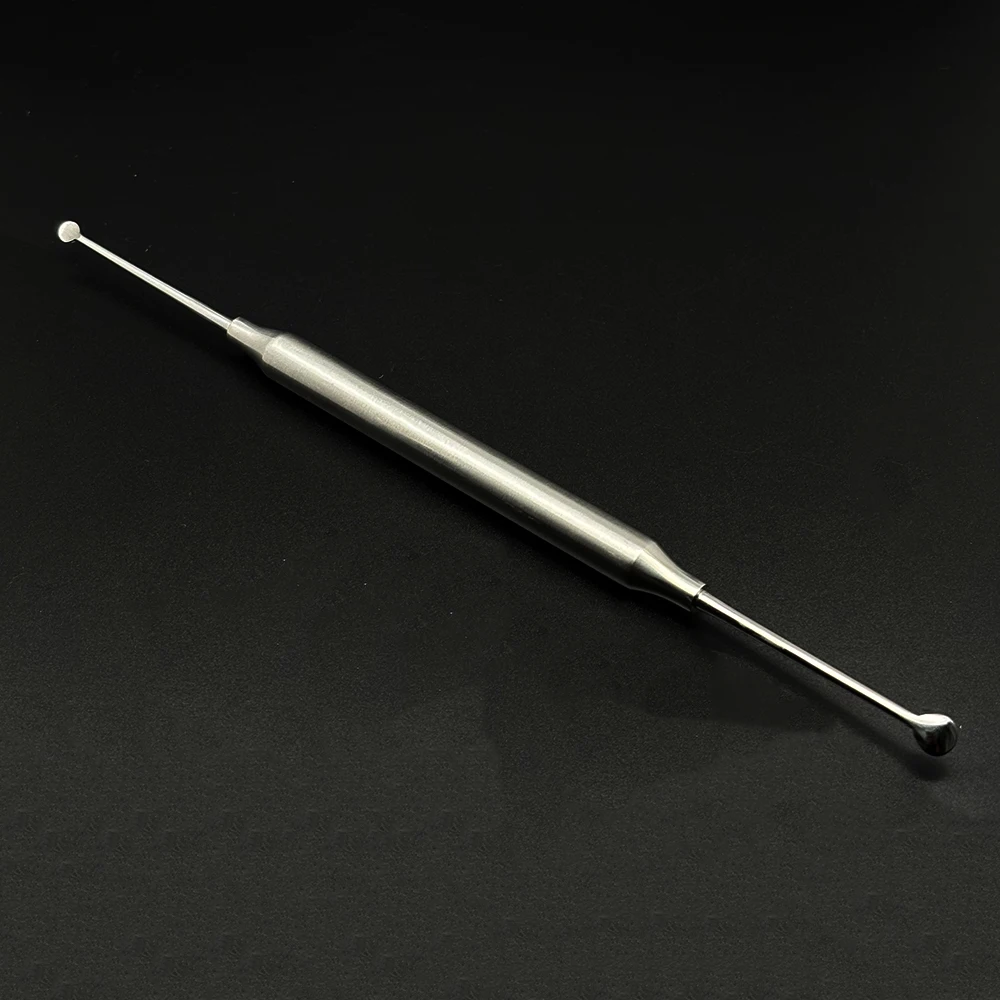 Dental Double Ends Implant dentista Surgial escavatore cucchiaio igiene orale strumento per cavità restaurativa punta rotonda dente osso curette strumenti