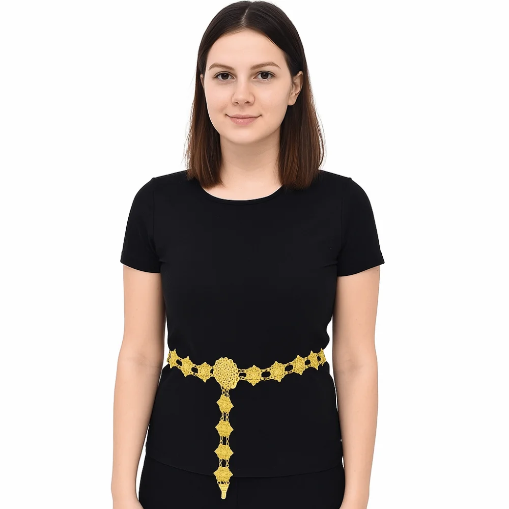 الهندي عملة البطن الخصر الجسم سلاسل للنساء الإناث سبائك الذهب طويل شرابة فستان رقص حزام مجوهرات الطرف الديكور النساء هدية #5