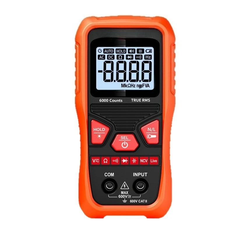 Portable handheld automatic digital multimeter multi-function high-precision intelligent anti-burn electrician maintenance