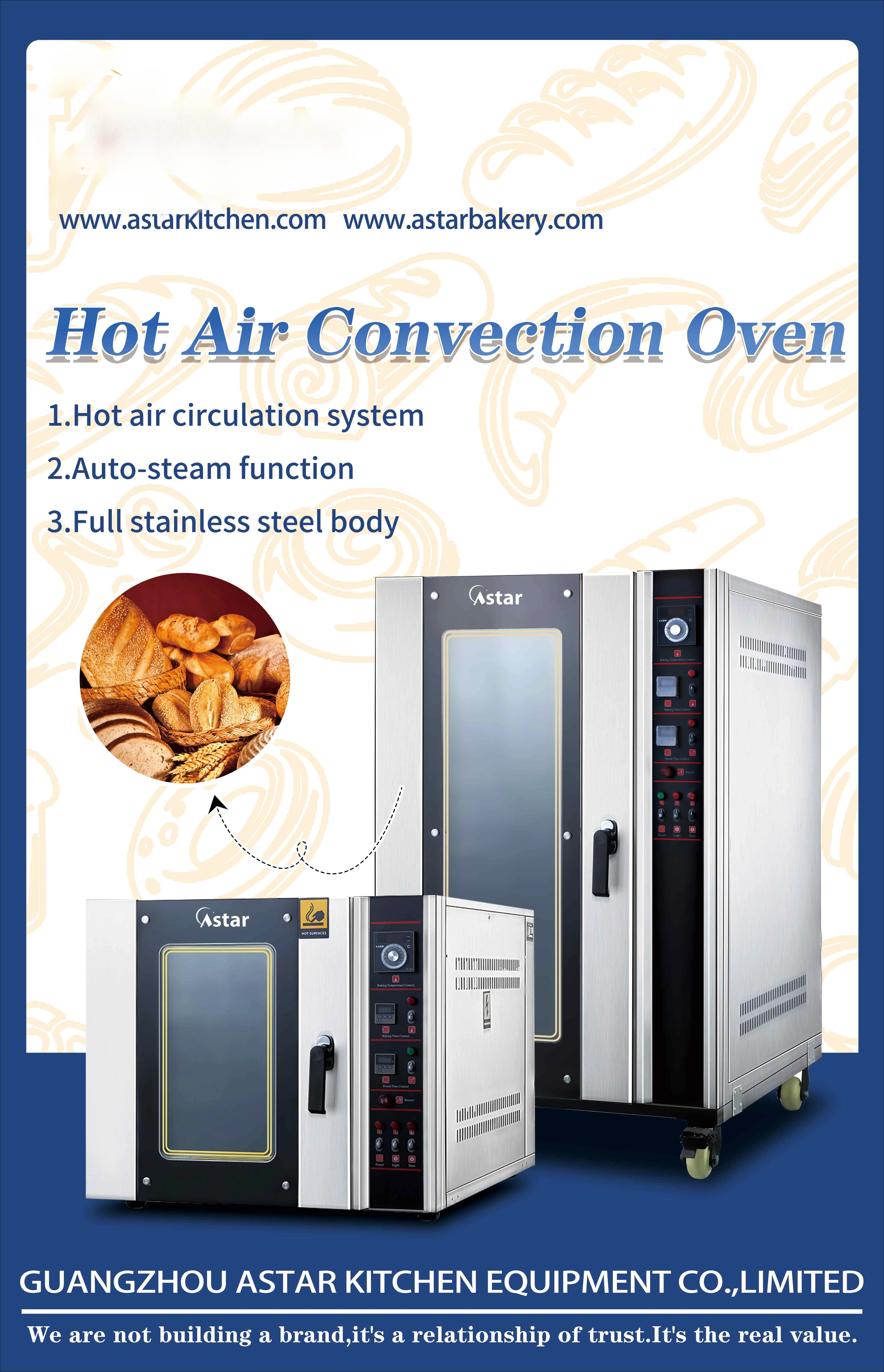 Baking Oven Bread Baking Bakery Pizza Oven 10 Trays Electric Commercial  Hot Air Convection Favorable  Price