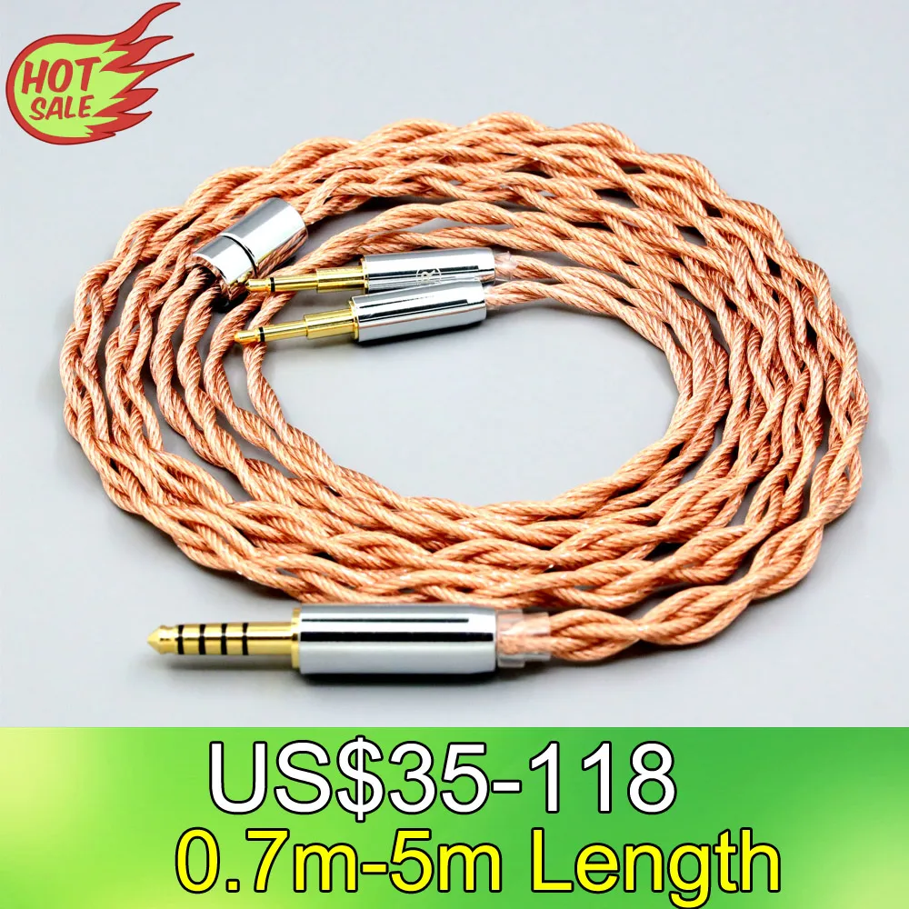 LN007783 Graphene 7N OCC Shielding Coaxial Mixed Earphone Cable For Sennheiser HD477 HD497 HD212 PRO EH250 EH350 Headphone 2.5mm