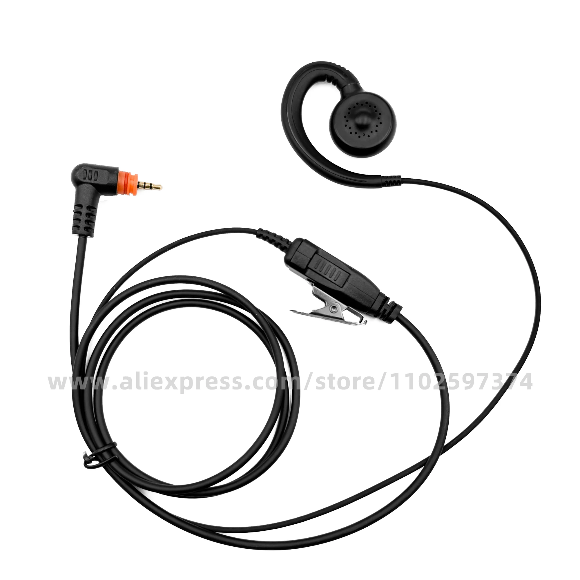 Swivel Earpiece with Microphone and PTT For Motorola SL500e SL300 SL1M SL2M SL1K SL2K SL1600 SL2600 SL4000E SL4010 SL3500e Radio