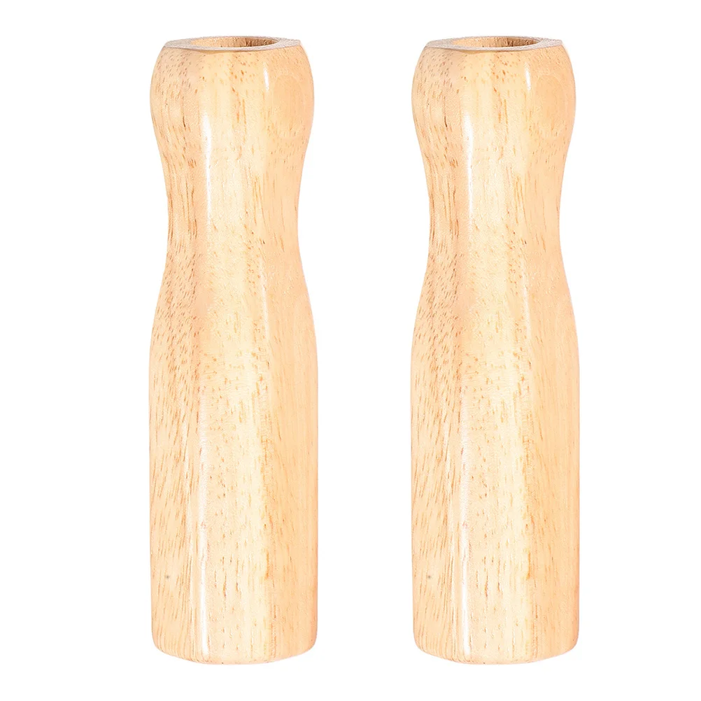 

2Pcs Wooden Foosball Table Handle Grips Durable Octagonal Design for Indoor Soccer Games Foosball Handle Grip Replacements