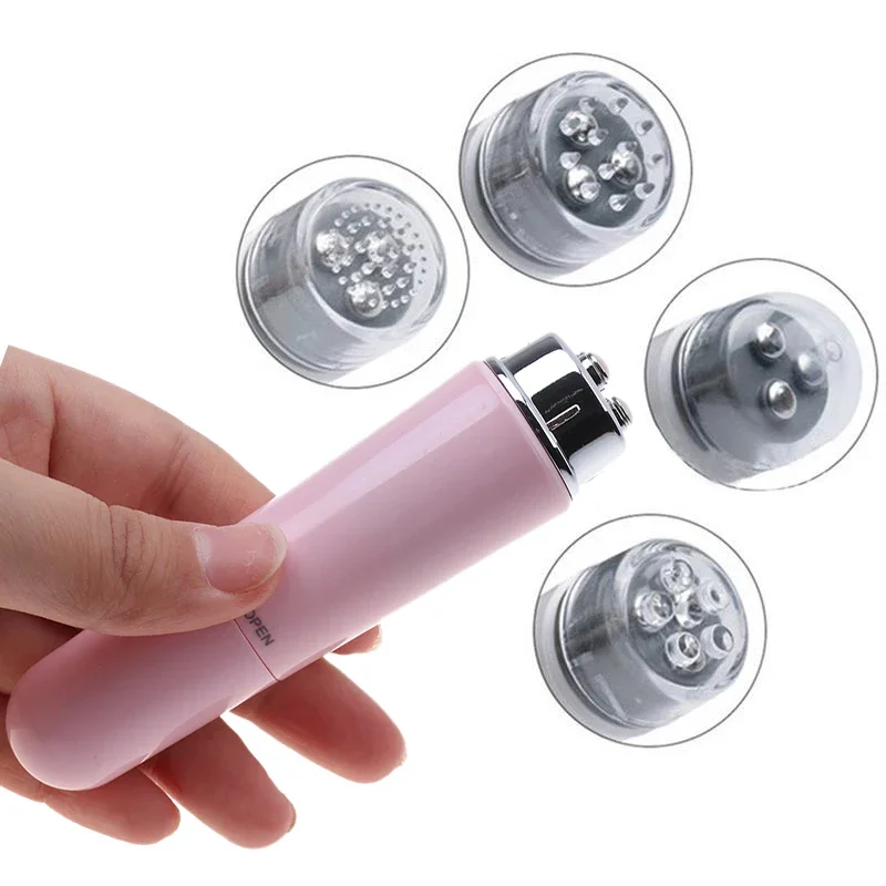 Eye Beauty Device Facial Massager Therapy Wand For Relax Eye Dark Circles Eye Bags Puffiness Skincare Tool