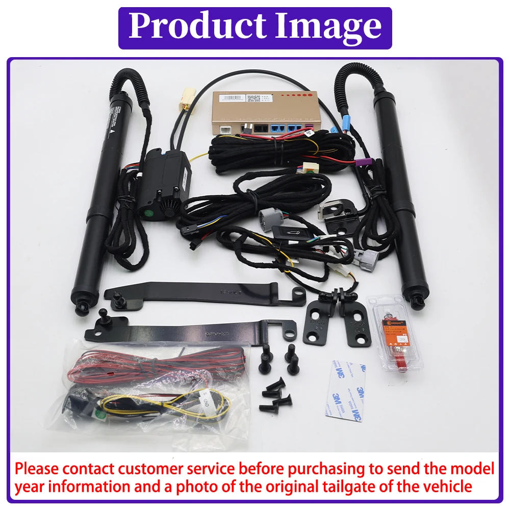 لتويوتا بريوس XW30 XW50 XW60 2010-2025 OEM ترقية مجموعة الباب الخلفي الكهربائي الأوتوماتيكي للسيارة نظام الباب الخلفي الذكي للسيارات #6