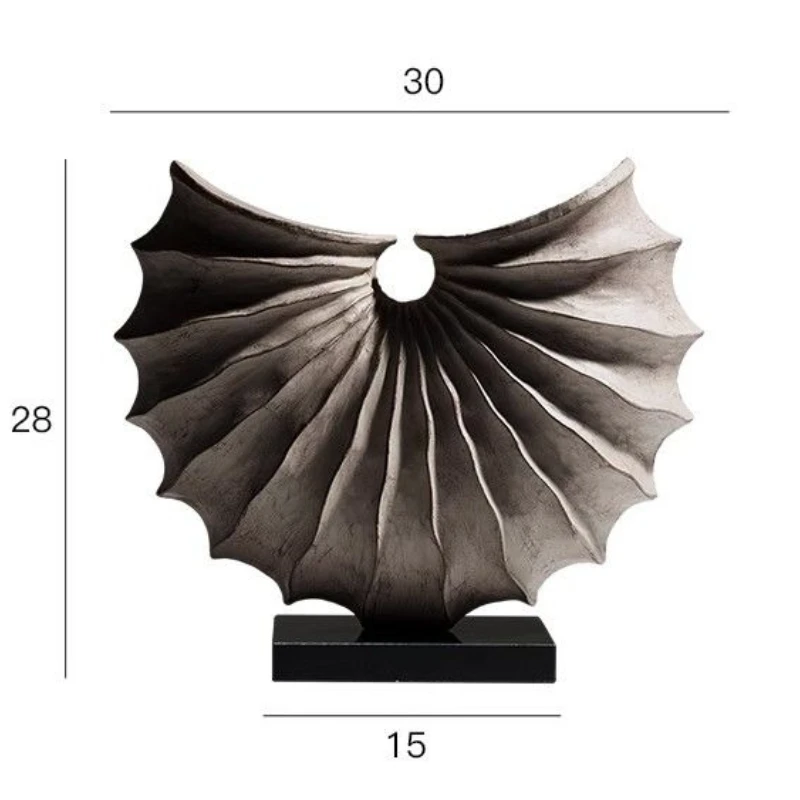 

Simple modern soft decoration light luxury geometric home advanced ornament