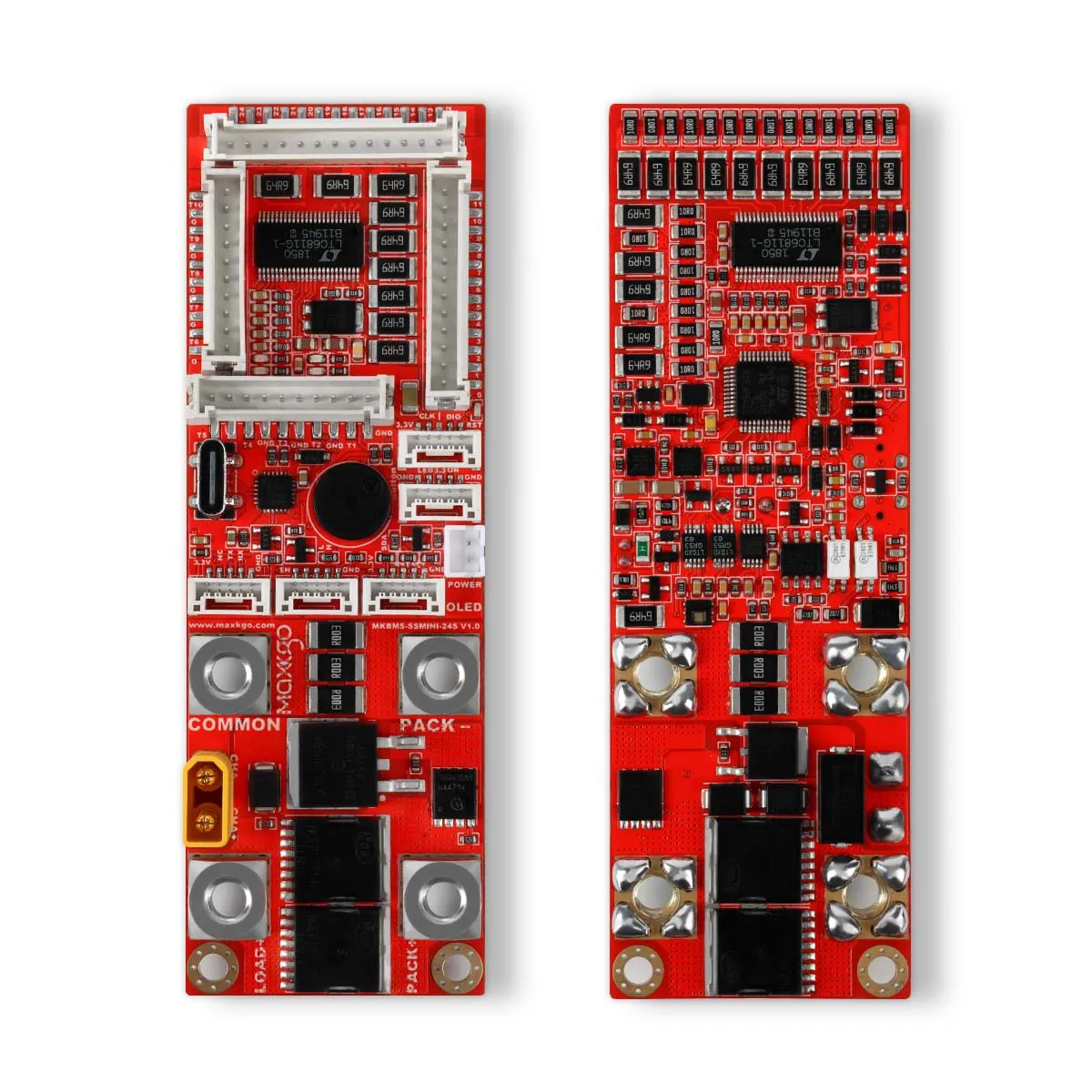 

Maxkgo smart bms 18650 charge paotection board 15S 18S 20S 22S 24S 100V 70A for E-skate