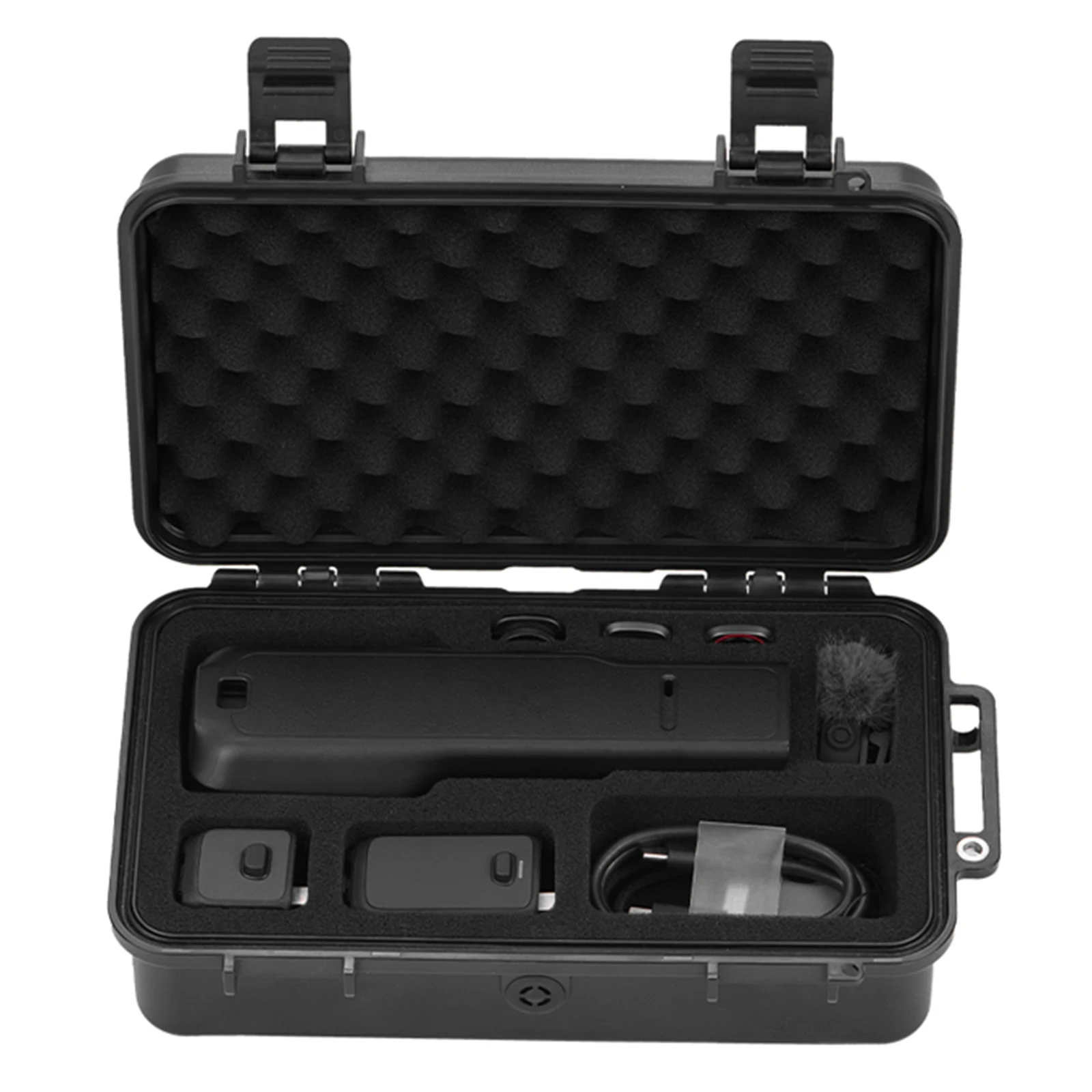 Storage Box for Insta360 Luna Ultra Hard Shell Waterproof Carrying Case Foam Insert Clip Wrist Strap Included