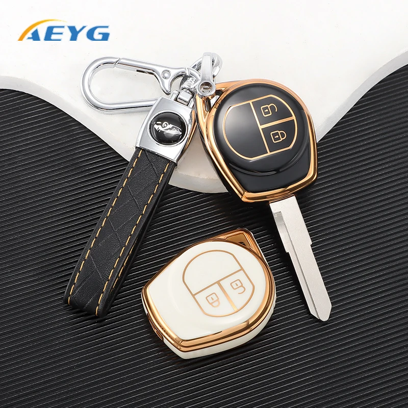 

2 Button TPU Car Remote Key Case Cover Shell For Suzuki For Amagatarai For Shangyue SX4 SWift Liana Alto Igins Esteem Baleno GR