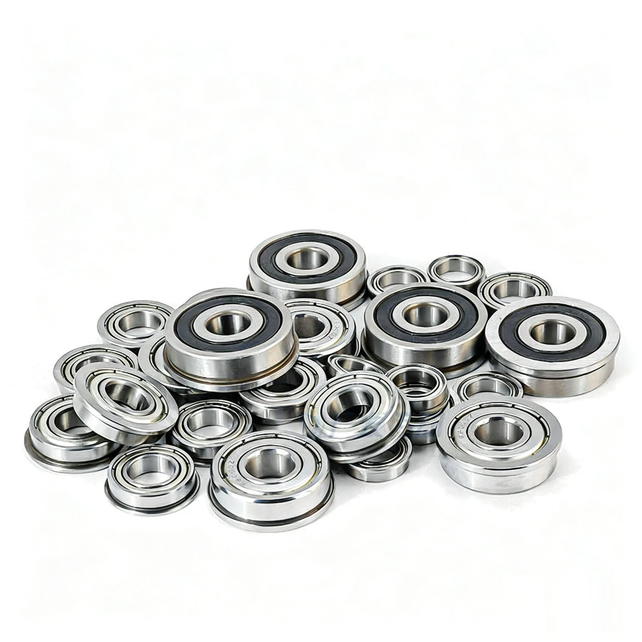 Miniature Flanged Bearing Deep Groove Ball Bearing with Flange F626-F6905 Series Thin-Wall Precision Flange Bearing