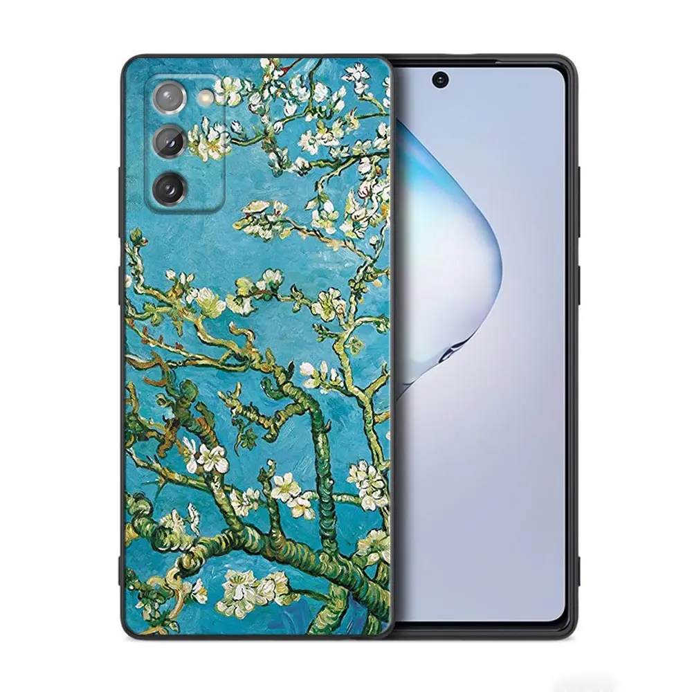 Starry Sky Van Gogh Painting Cover For Samsung M52 5G Case For Galaxy M52 M30 M54 M32 M33 M31 M62 Note 9 10 20 Ultra Soft Funda