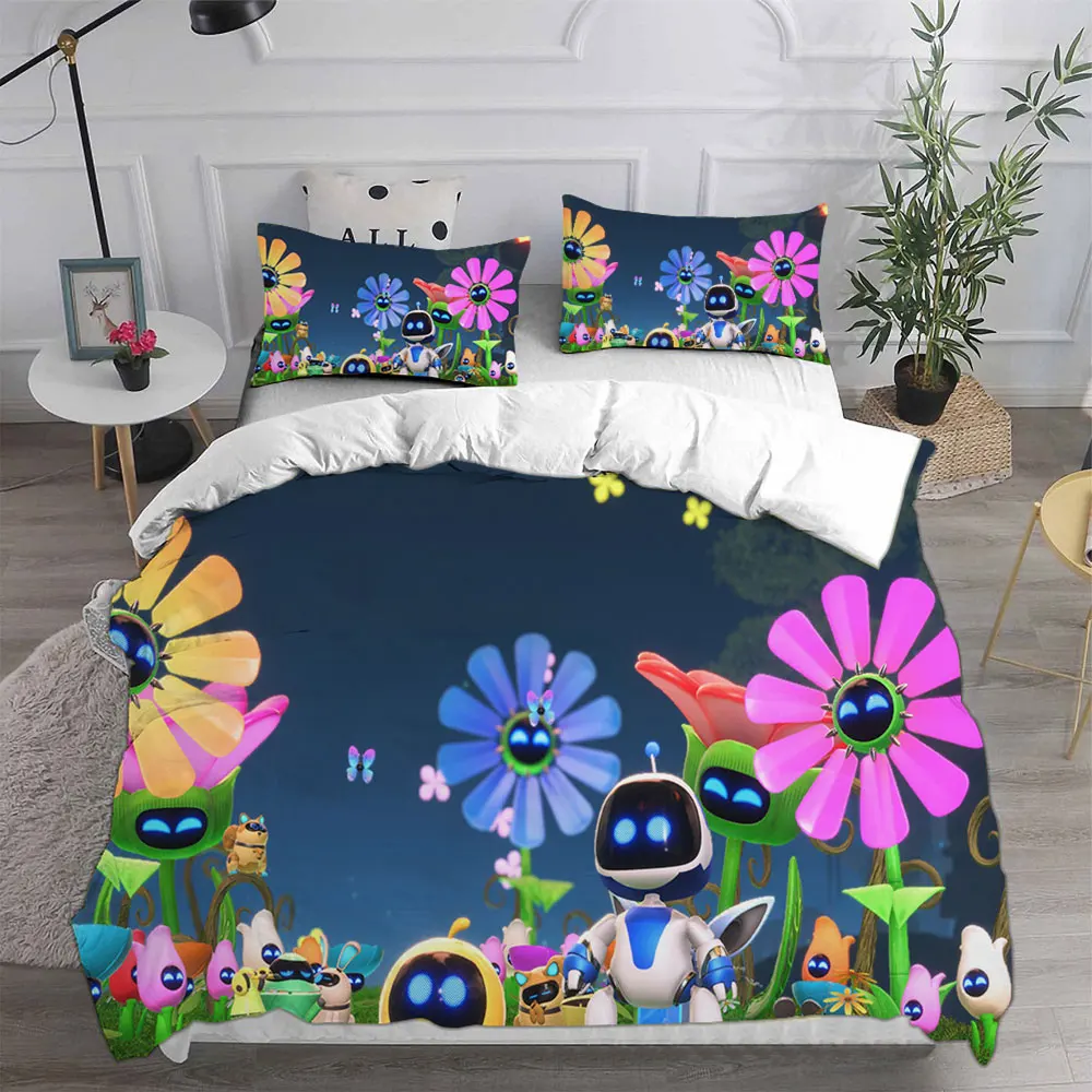 ASTRO BOT Bedding Sets Bed Cover Comforter Duvet Cover Pillow Case 2-3 Pieces Sets Kids Adult Bedroom Decoration Children Gifts