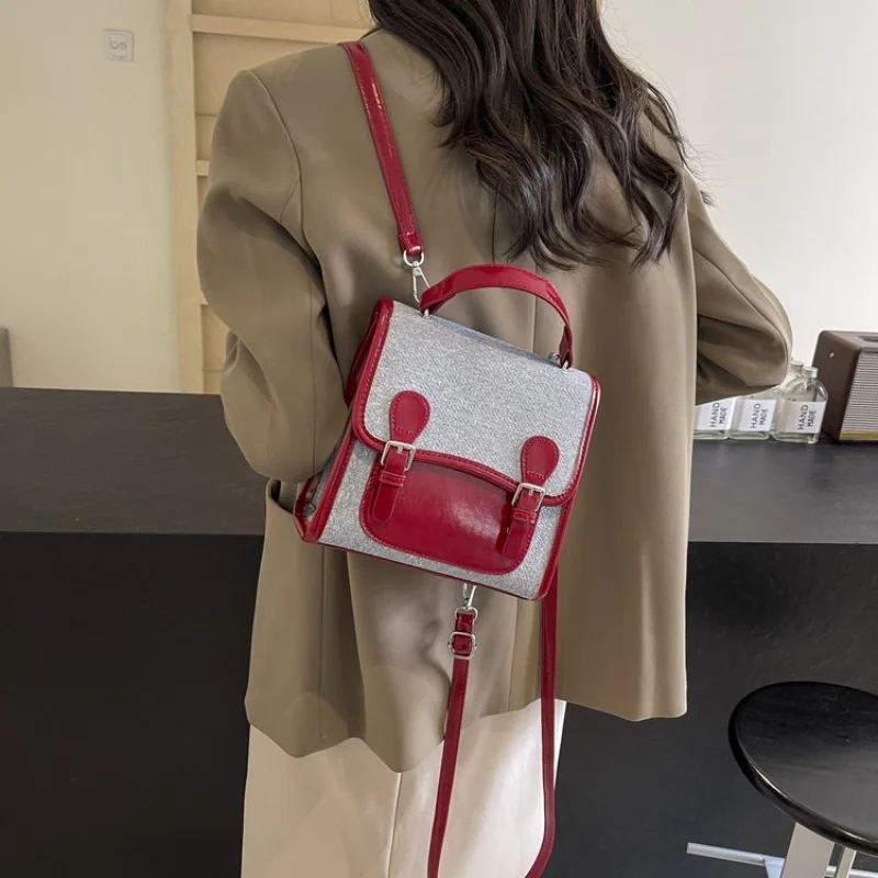 

Fashionable Leather Women's Tote Bag Luxury Brand Classic Elegant Trendy Design Daily Commuter Vintage Bag​