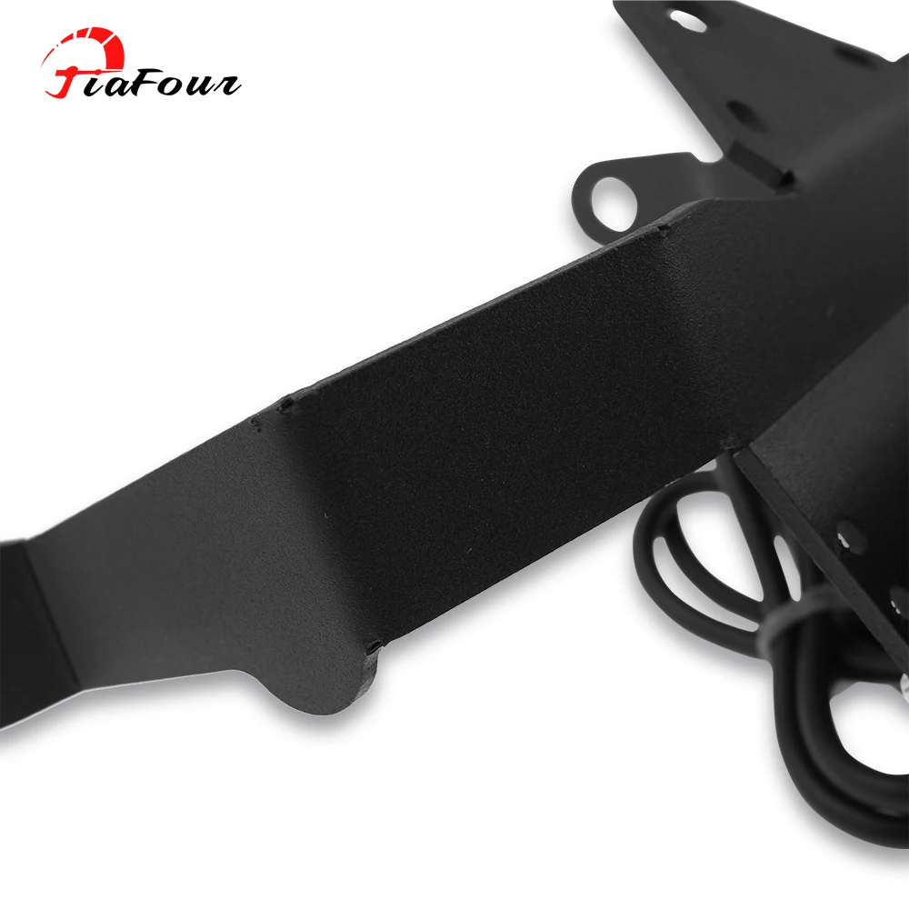 FIT For VULCAN S 650 Vulcan Cafe Fender Eliminator Registration License Plate Holder LED Tail Light Turn signal Lamp