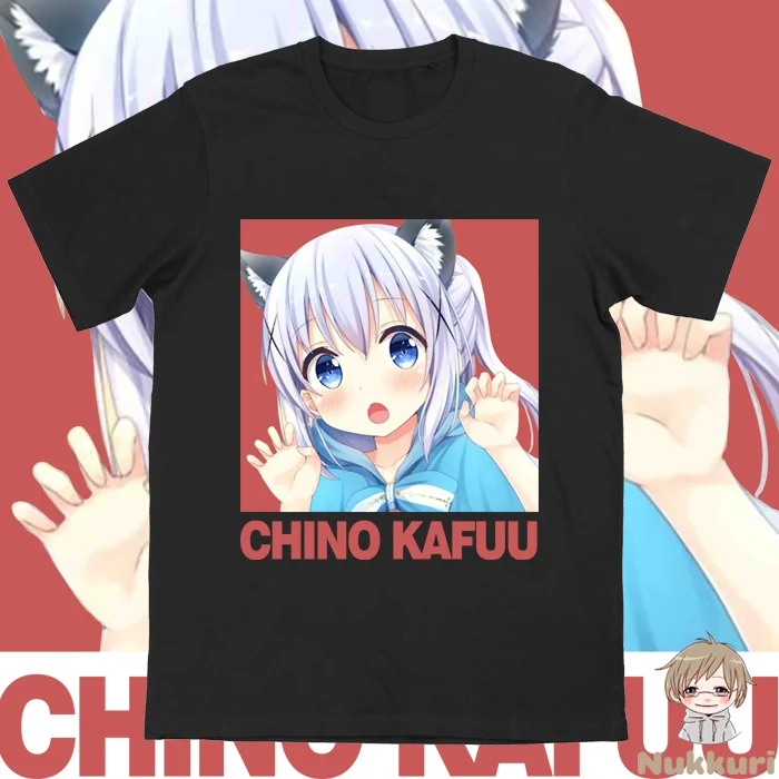 ANIME TSHIRT -  Is the Order a Rabbit? - Chino Kafuu T-Shirt