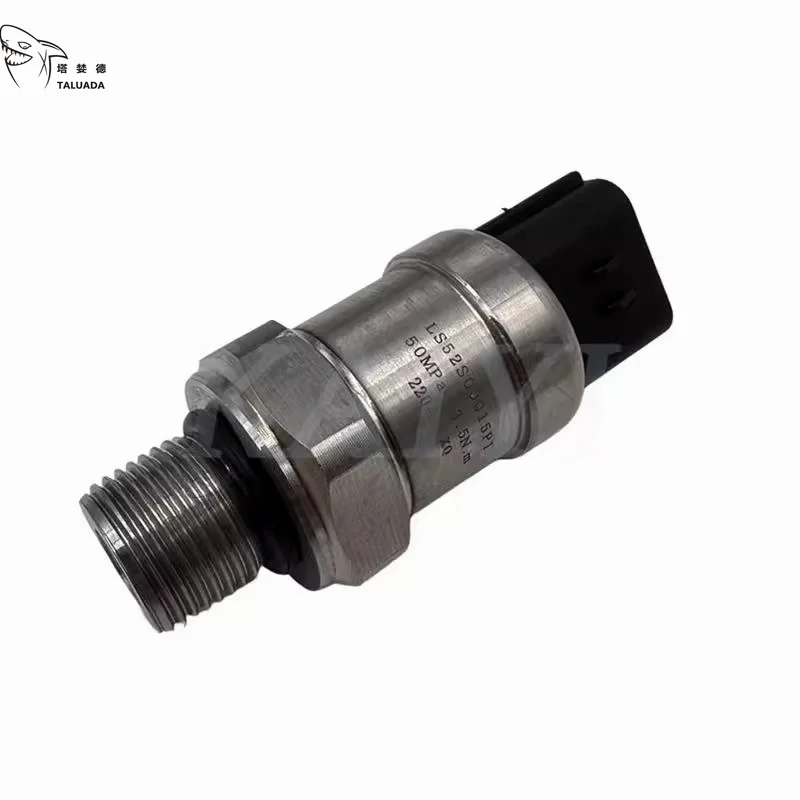 For Kobelco High Pressure Sensor Switch SK200-6E SK200-8 SK210-8 SK350-8 LS52S00015P1 50MPa 73.5N.m YN52S00048P1 Excavator Part