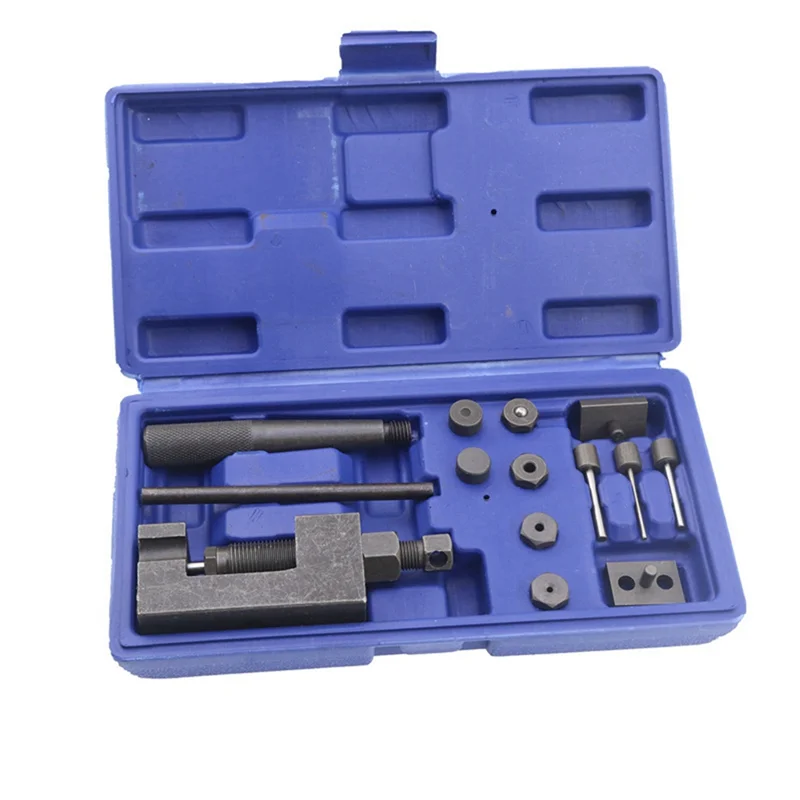 

Discount-Motorcycle Chain Breaker Riveting Tool 6 Pins Chain Cutter Riveter Bike Chain Pin Press Handle For 415/420/428/520/525