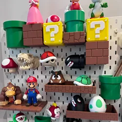 Hole Plate Super Mario Gold Coin Box Water Pipe Student Pen Holder Storage Box Stationery Storage bathroom
