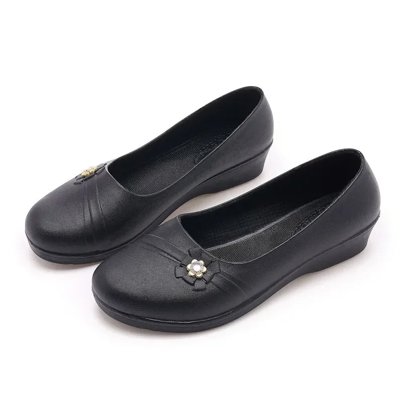 Women Casual Round Toe High Quality Spring Slip on Anti Skid Flat Shoes Lady Fashion Beach Comfort Shoes Leisure Loafers B156