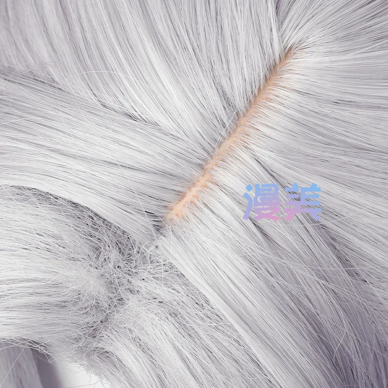 Peruka do cosplayu Ferid Bathory, długa biała peruka do cosplayu Ferid Bathory na Comicon, imprezę, dla dorosłych kobiet i mężczyzn.