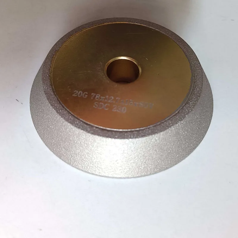 

Алмазный шлифовальный круг 20G SDC230 60 градусов для заточки ножей, сверл и фрез
