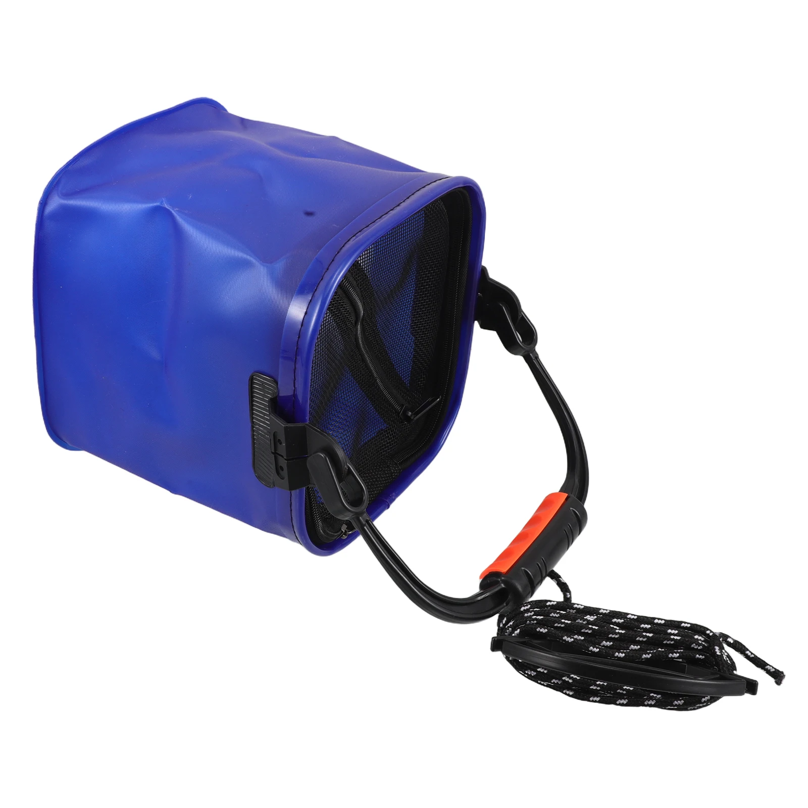

Folding Fishing Bucket EVA Collapsible Live Fish Thickened Water Portable Leakproof Bucket Beach Plastic Handle Storage