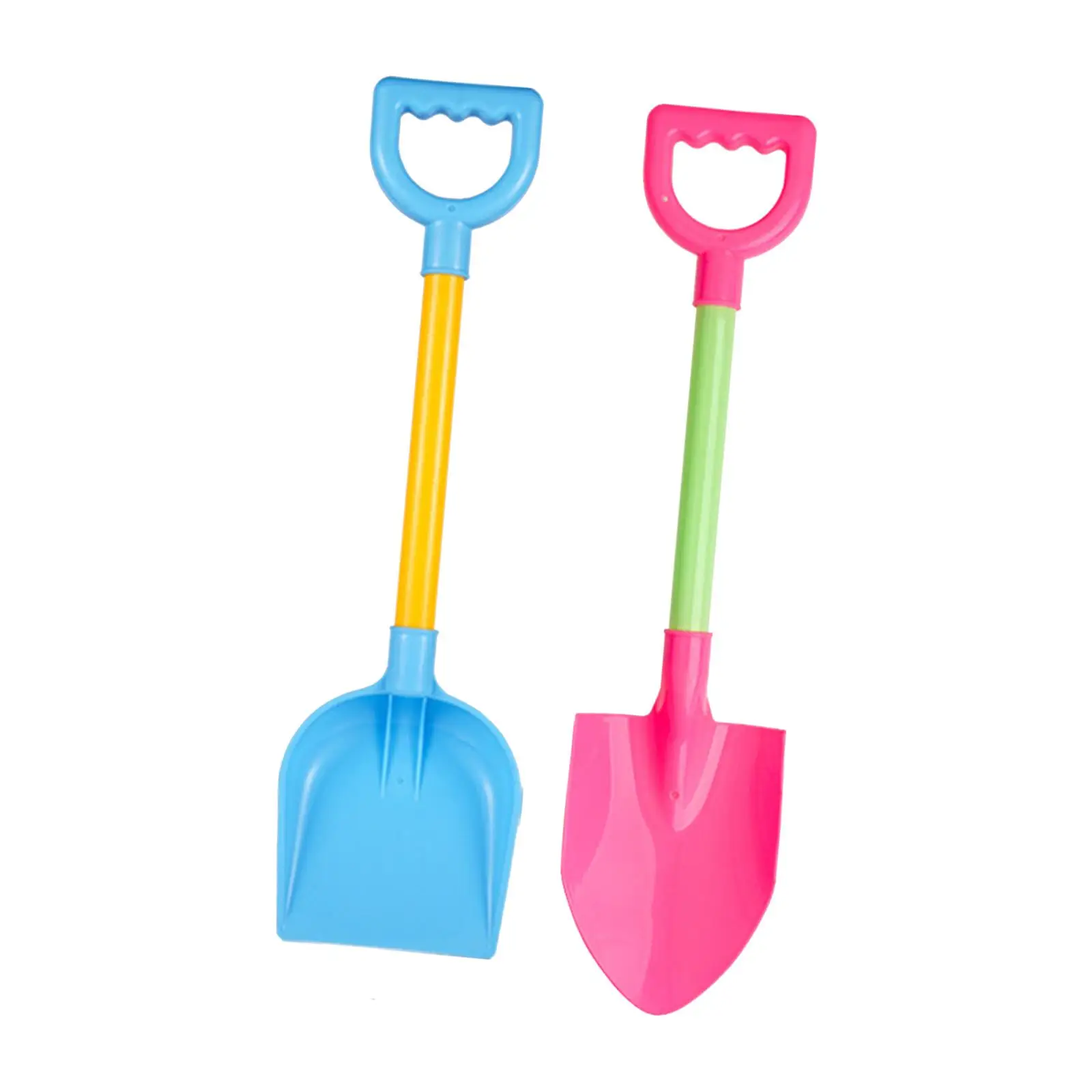 Outdoor Beach Toys for Kids Shovel Rake Gardening Set Plastic Spade for Sand Garden Play Children Summer Sandbox Fun