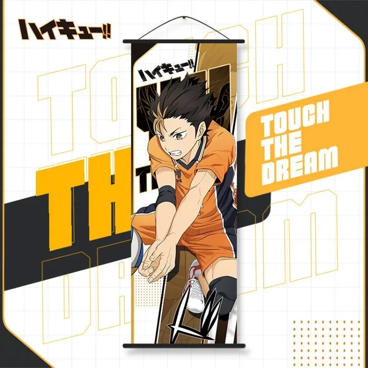 Haikyuu!! Wandrolle Langes Poster Hinata Shoyo Tapete Wanddekoration Versteckt Unvollkommenheiten Anime-Merchandise Urlaubsgeschenk – Detail 3