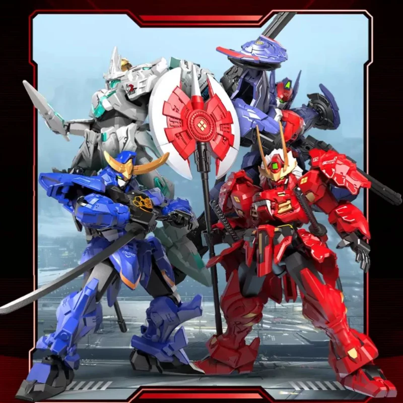 New SEMBO MOSHOW Building Blocks Takeda Shingen Mystery Assembled Model Toys Collectible Mecha Figures Toy Collectible Gift