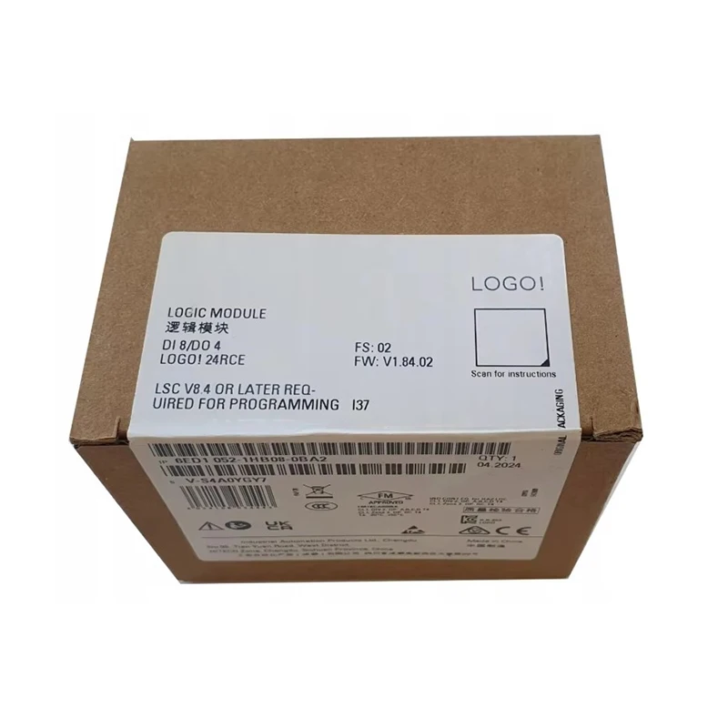 New Brand New Original SIM 6ED1 052-1HB08-0BA2 6ED1052-1HB08-0BA2 PLC Programmable Controller 16 I/O 110V Ethernet Communication