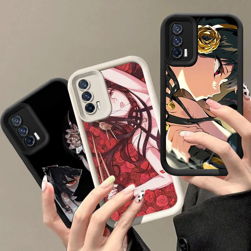 Spy X Family Anime Phone Case For VIVO V30 X80 X90 X100 Pro V29E V30E V40 Y75 Y78 Y100 5G Y02 Y17 Y22 Y76 S Y03 Y21 Y27 Y28 Y35