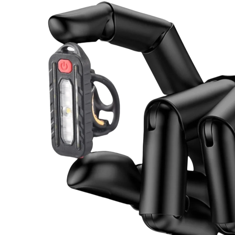 LED自転車ライト,USB充電,防水,クリップ付き,警察用,警告灯,屋外サイクリング用