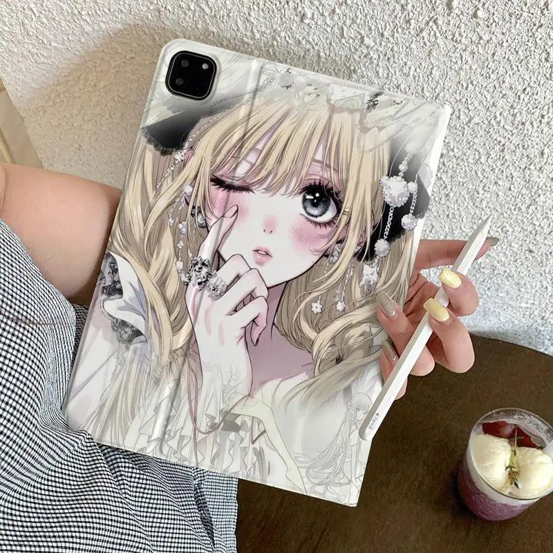 Ins Piano Score ipad Case For iPad pro 10/11/2020/6th/7th /8th /Air 3rd/Air 4th/9th/Air 5th Gen 2022/Air Book-style Tablet Case