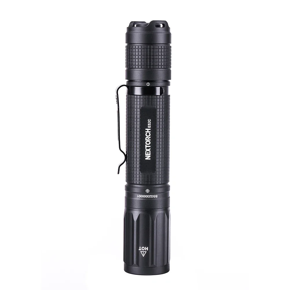 

NEXTORCH E52C Rechargeable Straight EDC Flashlight, XHP50B LED 3000 Lumens, 21700 Battery, IPX8 Waterproof